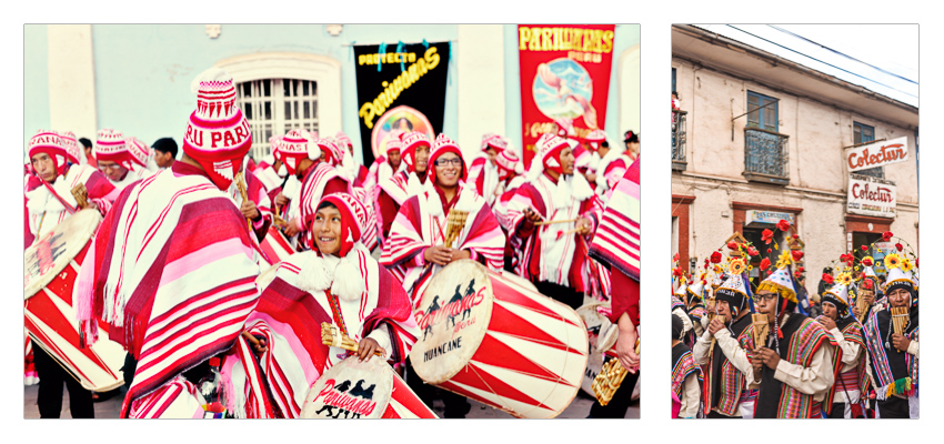 A massive festival took place in Puno. Thousands of people and seemingly even more costumes. 