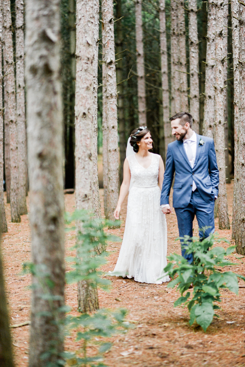 Kortright Pine Tree Wedding Photos