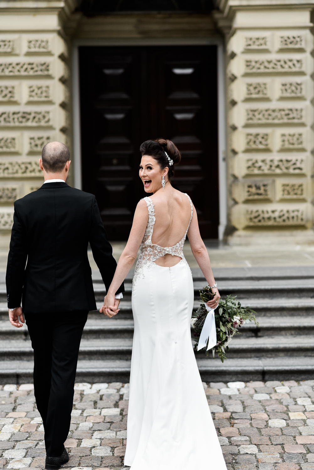 laughing bride at osgoode hall