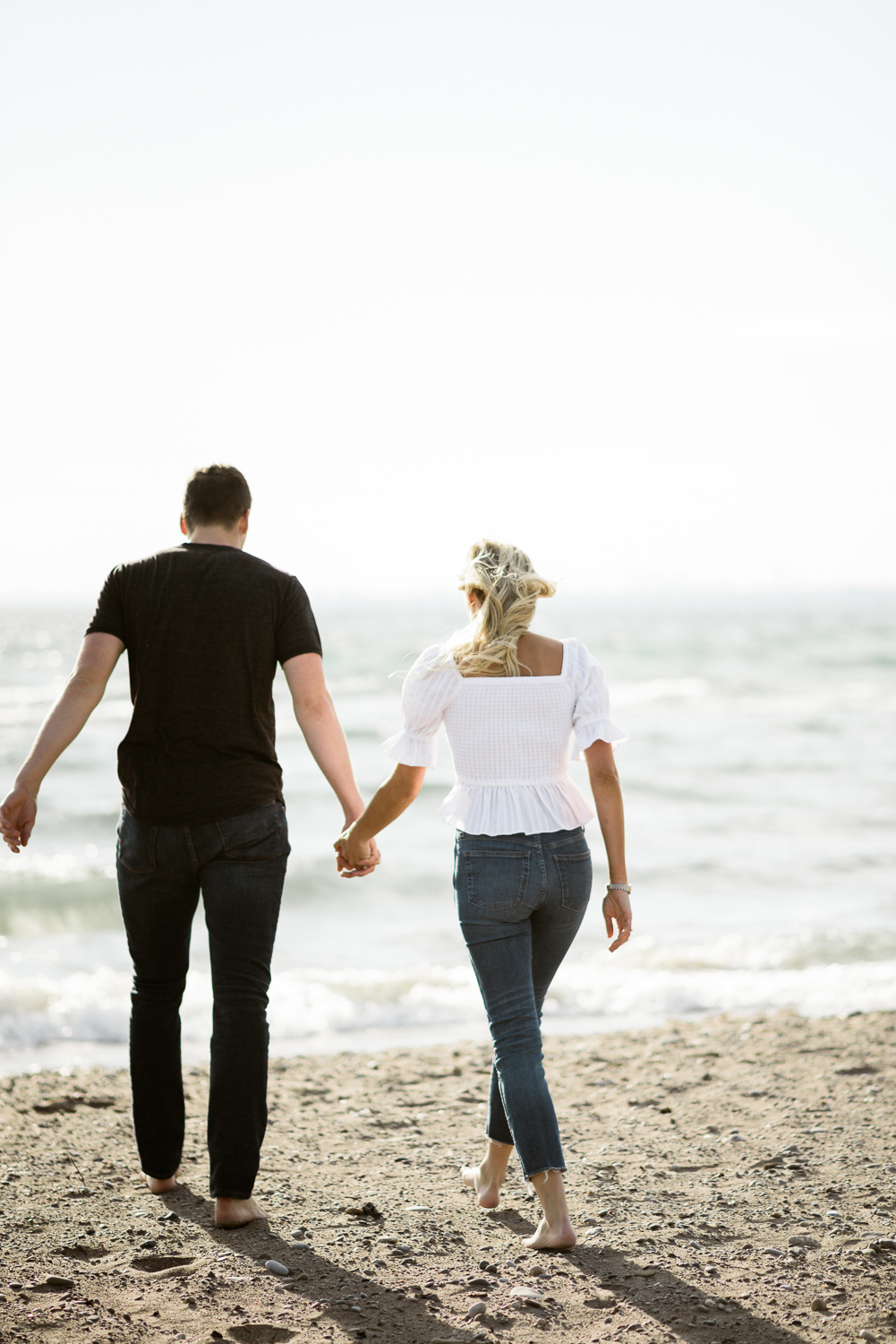 Couple on Hanlan's Point Beach