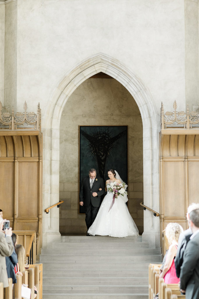 Toronto's beautiful Trinity college chapel wedding photos
